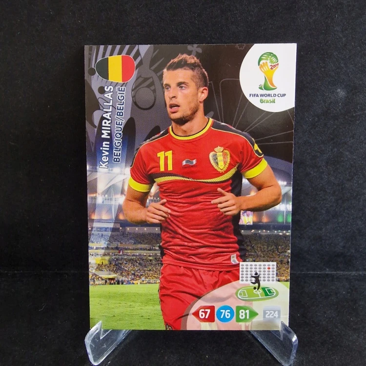 2014 Panini World Cup Brasil Kevin Mirallas Belgia /WC2/2