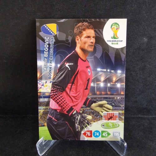 2014 Panini World Cup Brasil Asmir Begović Bośnia i Hercegowina /WC2/2