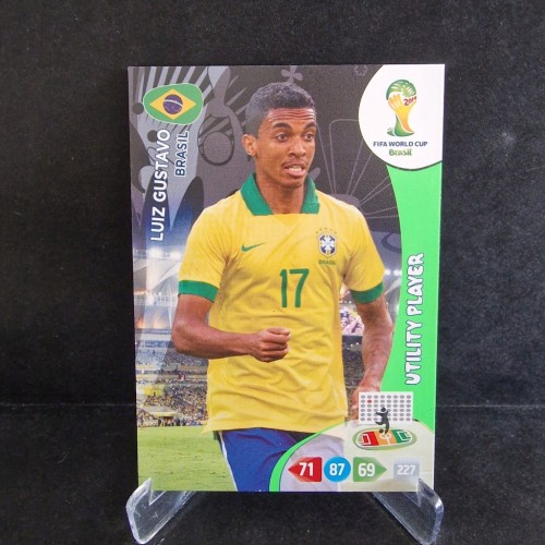 2014 Panini World Cup Brasil Luiz Gustavo Utility Player Brazylia /WC2/1
