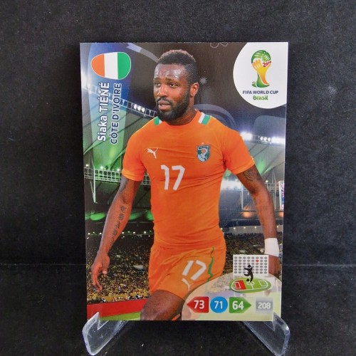 2014 Panini World Cup Brasil Siaka Tiene Star Player WKS /WC23