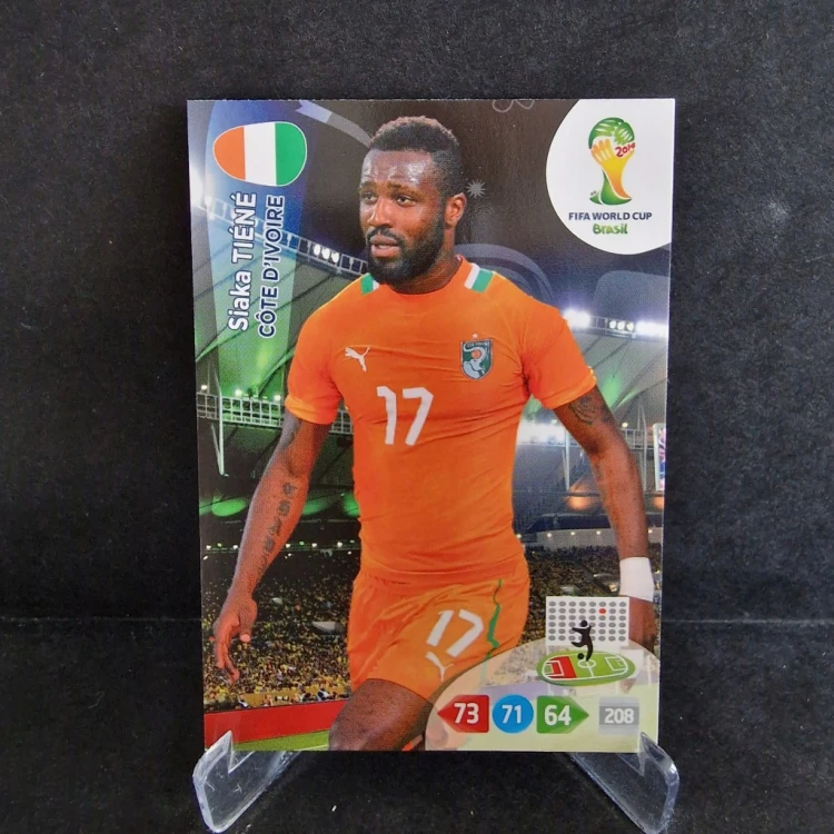 2014 Panini World Cup Brasil Siaka Tiene Star Player WKS /WC23
