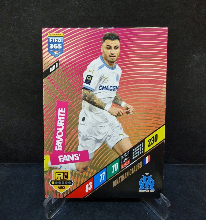 2023-24 Panini Fifa 365 Jonathan Clauss Olympique Marsylia / OC32