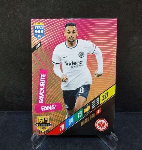 2023-24 Panini Fifa 365 Diibril Sow Eintracht Frankfurt / OC32