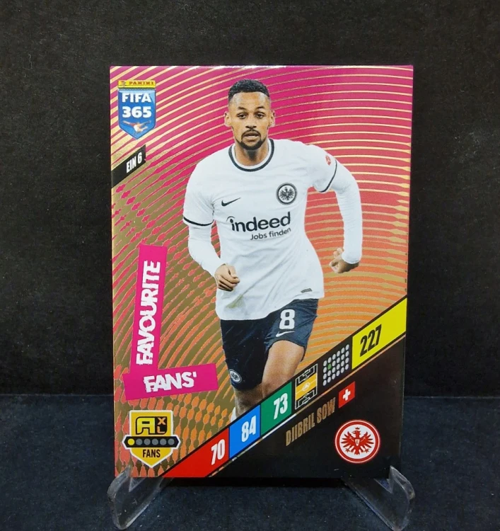 2023-24 Panini Fifa 365 Diibril Sow Eintracht Frankfurt / OC32