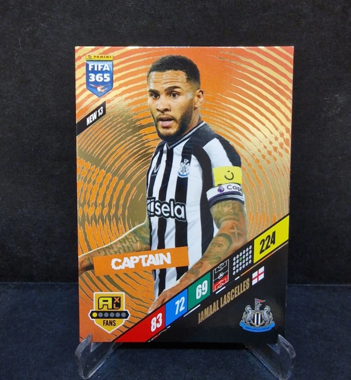 2023-24 Panini Fifa 365 Jamaal Lascelles Newcastle United/ OC34