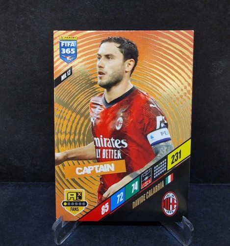 2023-24 Panini Fifa 365 Davide Calabria AC Milan / OC35