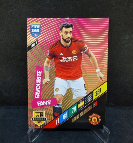 2023-24 Panini Fifa 365 Bruno Fernandes Manchester United / OC36