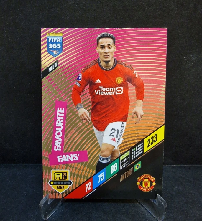 2023-24 Panini Fifa 365 Antony Manchester United / OC36