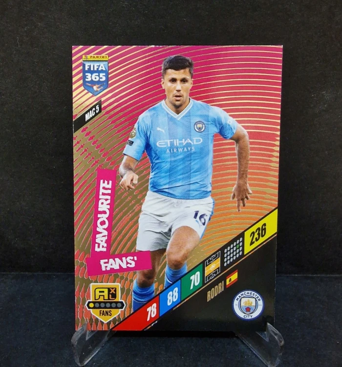 2023-24 Panini Fifa 365 Rodri Manchester City / OC36