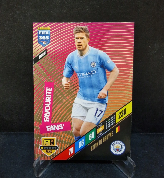 2023-24 Panini Fifa 365 Kevin De Bruyne Manchester City / OC36
