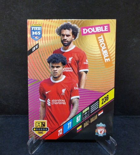 2023-24 Panini Fifa 365 Diaz-Salah Liverpool / OC37