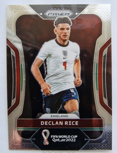 2022 Panini Prizm WC Qatar Declan Rice England /AU25