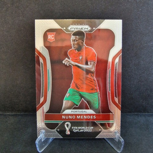 2022 Panini Prizm WC Qatar Nuno Mendes Portugalia /PR24