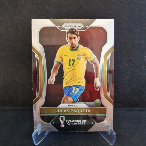 2022 Panini Prizm WC Qatar Lucas Paqueta Brazylia /PR27