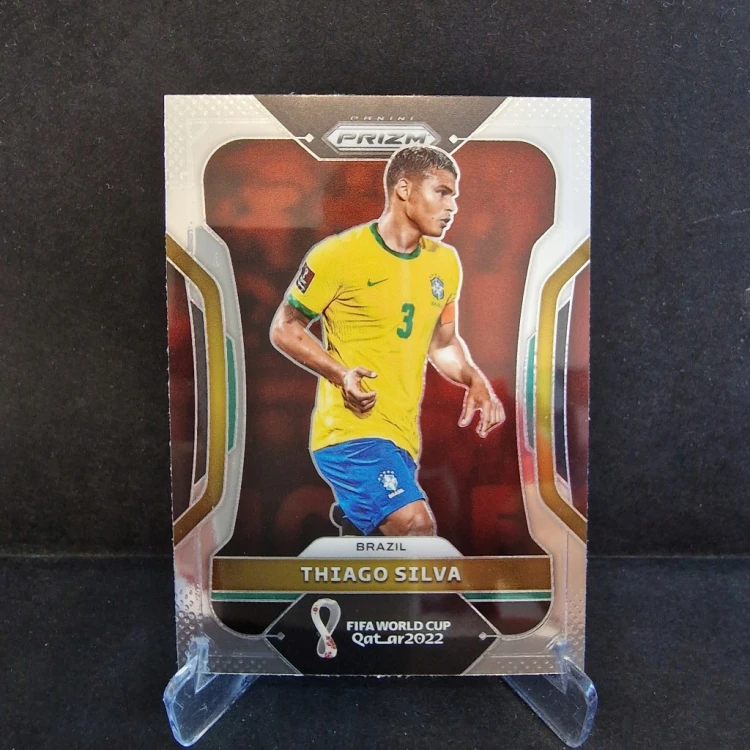 2022 Panini Prizm WC Qatar Thiago Silva Brazylia /PR27
