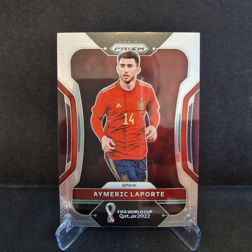 2022 Panini Prizm WC Qatar Aymeric Laporte Hiszpania /PR28