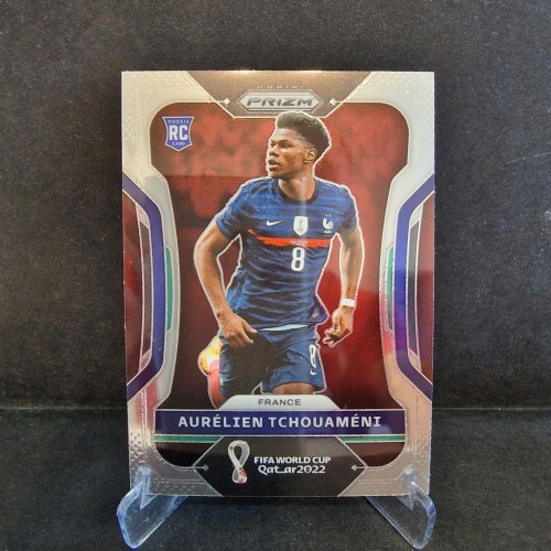 2022 Panini Prizm WC Qatar Aurelien Tchouameni Francja /PR30