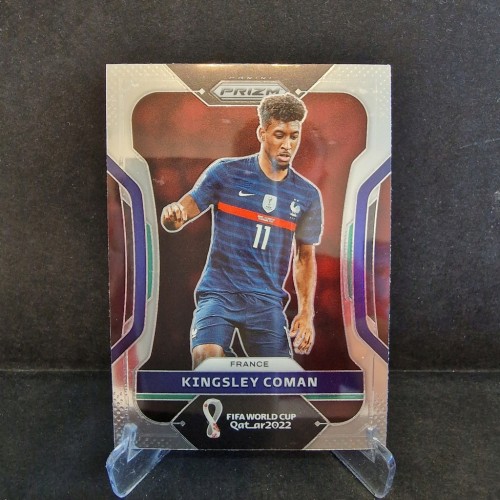 2022 Panini Prizm WC Qatar Kingsley Coman Francja /PR30