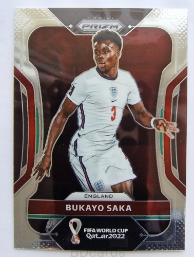 2022 Panini Prizm WC Qatar Bukayo Saka England /AU25