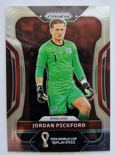 2022 Panini Prizm WC Qatar Jordan Pickford England /AU25