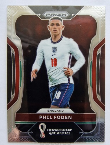 2022 Panini Prizm WC Qatar Phil Foden England /AU26