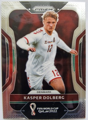 2022 Panini Prizm WC Qatar Kasper Dolberg Denmark /NU1