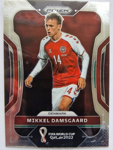 2022 Panini Prizm WC Qatar Mikkel Damsgaard Denmark /NU1