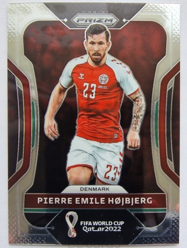 2022 Panini Prizm WC Qatar Pierre Emile Hojbjerg Denmark /NU1