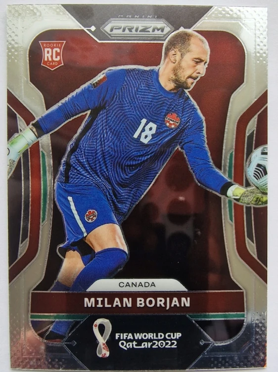2022 Panini Prizm WC Qatar Milan Borjan Canada /NU3