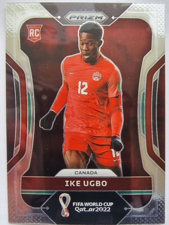 2022 Panini Prizm WC Qatar Ike Ugbo Canada /NU3