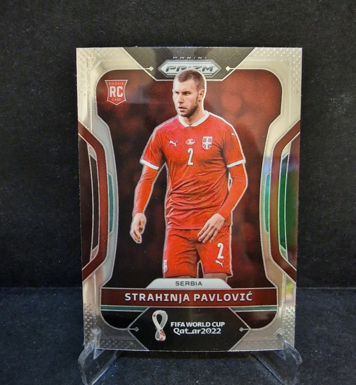 2022 Panini Prizm WC Qatar Strahinja Pavlovic Serbia /TP8