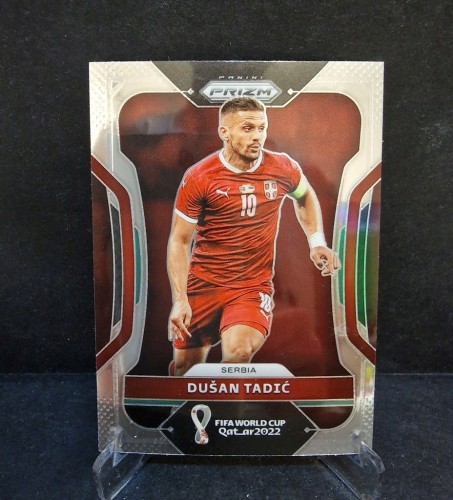 2022 Panini Prizm WC Qatar Dusan Tadic Serbia /TP8
