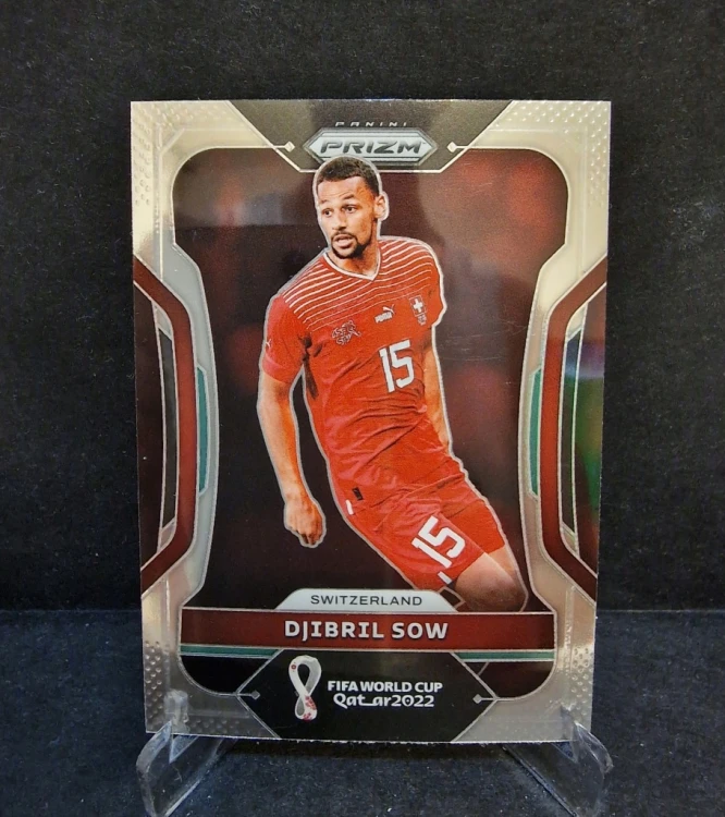 2022 Panini Prizm WC Qatar Djibril Sow Switzerland /TP9