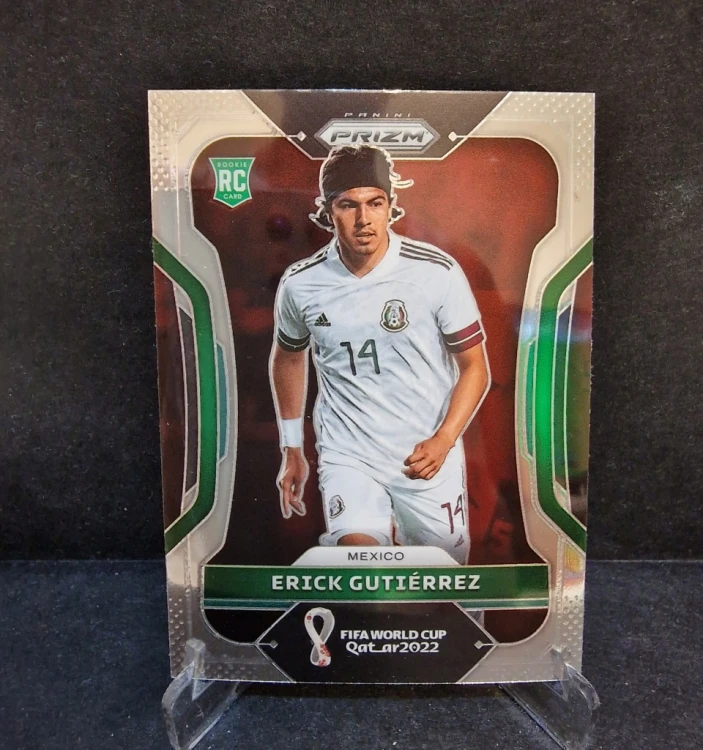 2022 Panini Prizm WC Qatar Erick Gutierrez Mexico /TP10