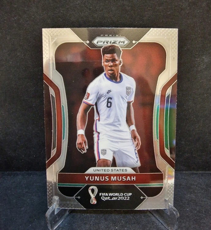 2022 Panini Prizm WC Qatar Yunus Musah United States /TP11