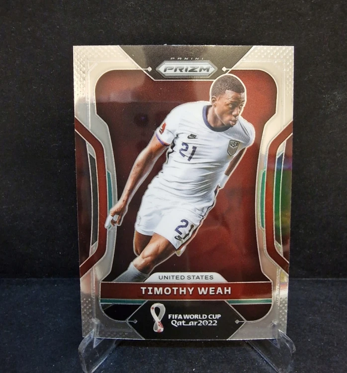 2022 Panini Prizm WC Qatar Timothy Weah United States /TP11