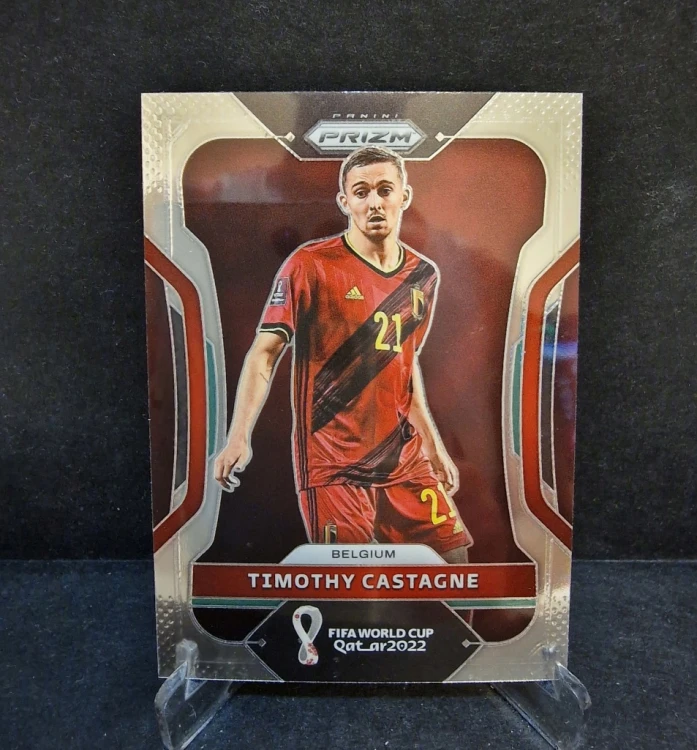 2022 Panini Prizm WC Qatar Timothy Castagne Belgium /TP12