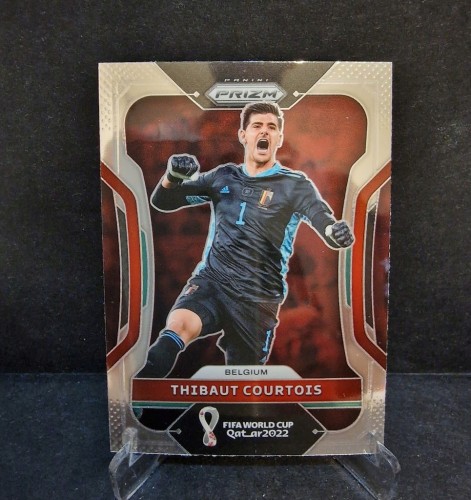 2022 Panini Prizm WC Qatar Thibaut Courtois Belgium /TP13