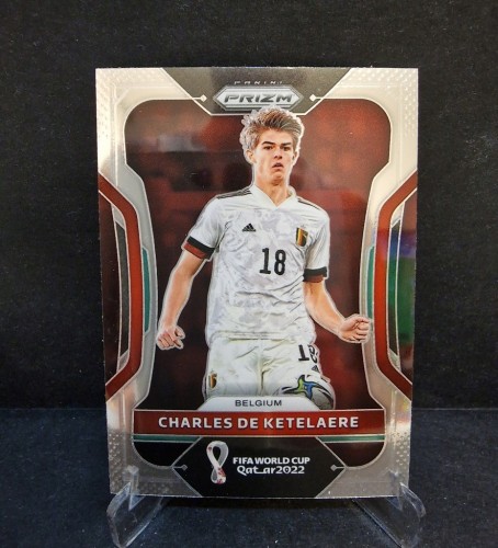 2022 Panini Prizm WC Qatar Charles De Ketelaere Belgium /TP13