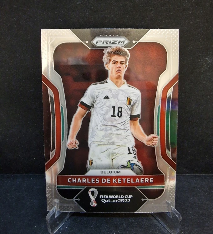 2022 Panini Prizm WC Qatar Charles De Ketelaere Belgium /TP13