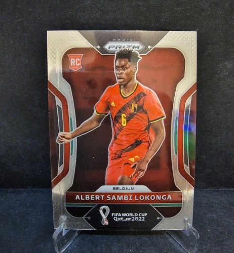2022 Panini Prizm WC Qatar Albert Sambi Lokonga Belgium /TP13