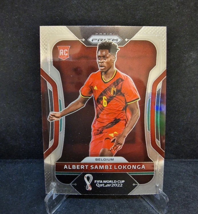 2022 Panini Prizm WC Qatar Albert Sambi Lokonga Belgium /TP13