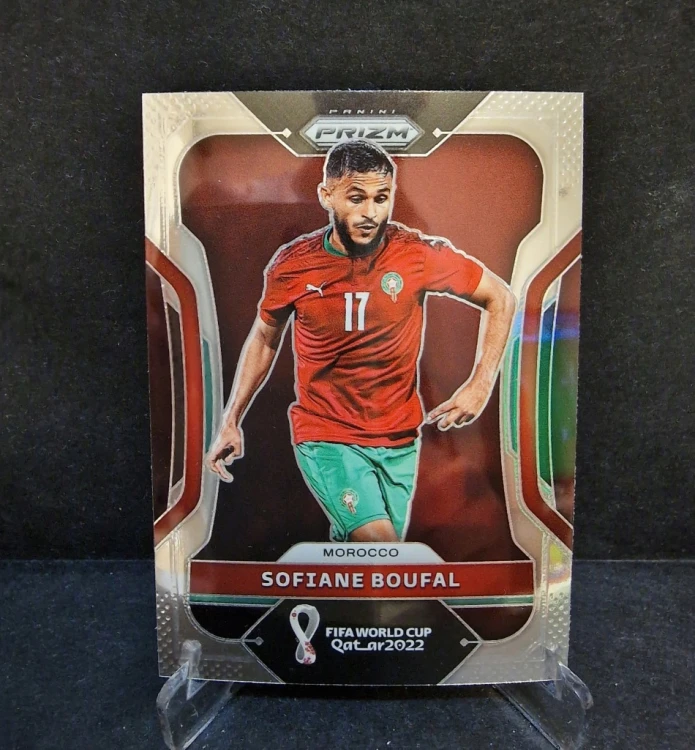 2022 Panini Prizm WC Qatar Sofiane Boufal Morocco /TP14