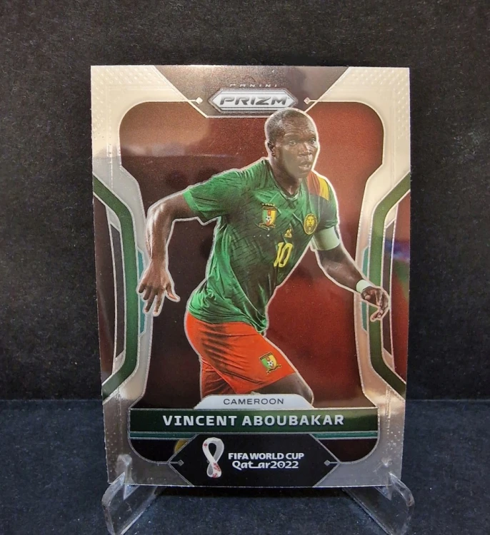 2022 Panini Prizm WC Qatar Vincent Aboubakar Cameroon /TP16
