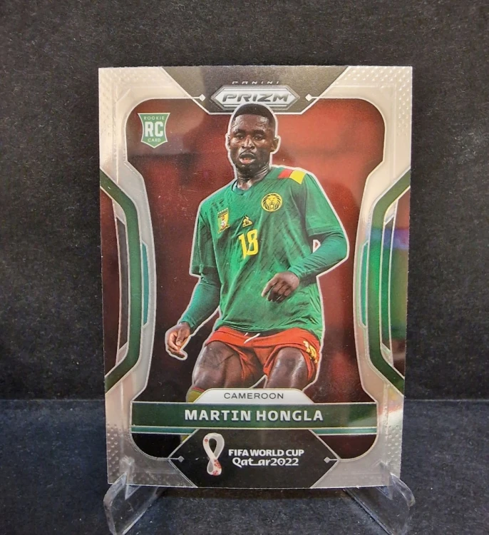 2022 Panini Prizm WC Qatar Martin Hongla Cameroon /TP17