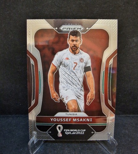 2022 Panini Prizm WC Qatar Youssef Msakni Tunisia/TP19
