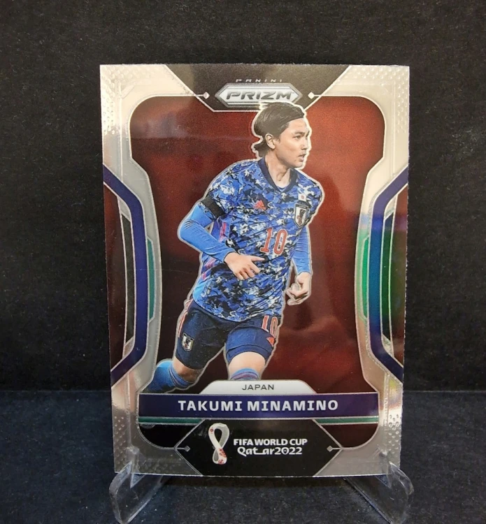 2022 Panini Prizm WC Qatar Takumi Minamino Japan/TP21