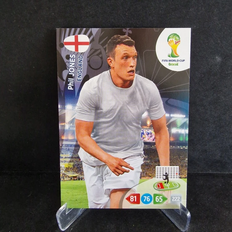 2014 Panini World Cup Brasil Phil Jones Anglia /WC20