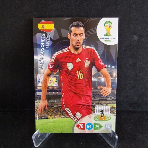 2014 Panini World Cup Brasil Sergio Busquets Hiszpania /WC19