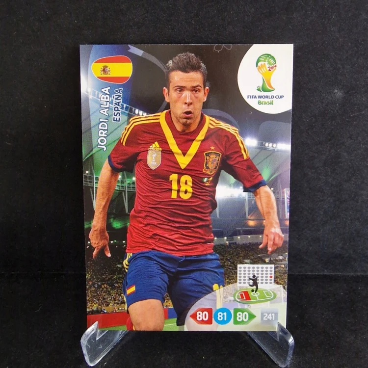 2014 Panini World Cup Brasil Jordi Alba Hiszpania /WC18